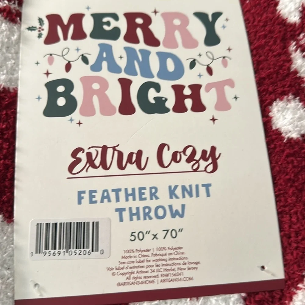 Merry and bright Santa with sunglasses Blanket